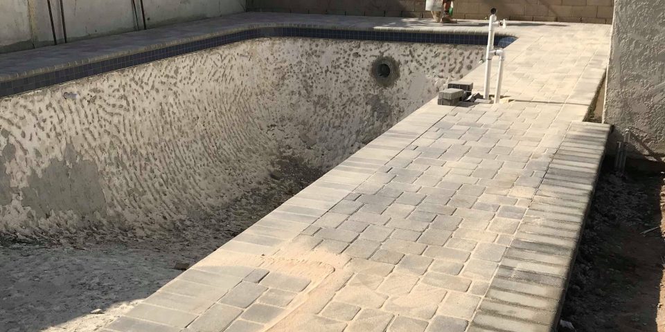 Pool Deck Payver