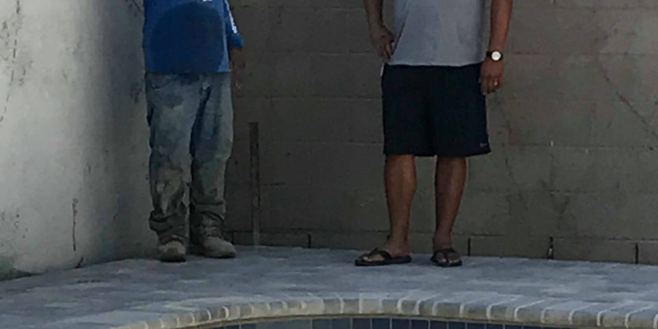 Pool Deck Payver